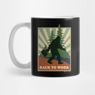 Bigfoot Back to Work Mug